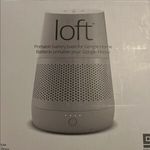 Loft Portable Battery Base for Google Home - Gray